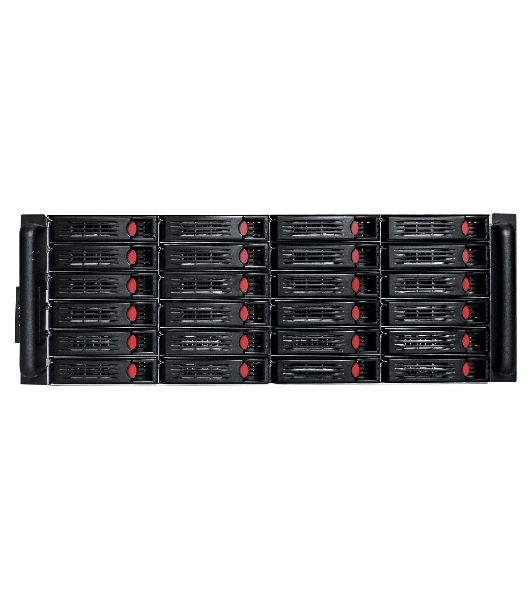 Серверный корпус ExeGate Pro EX293269RUS 4U660-HS24 (RM 19', высота 4U, глубина 660, БП 1000RADS, 24xHotSwap, USB)