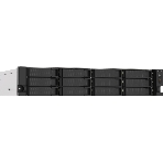 Сетевое хранилище без дисков SMB QNAP TS-1273AU-RP-8G NAS 12 HDD trays, 2x 2.5 GbE, rackmount, 2 PSU. 4-core AMD V1500B2,2 GHz, RAM 8 Gb (8 Gb UDIMM DDR4 (1 x 8 Gb) up to 32 Gb (2 x 16 Gb)). W/o rail kit RAIL-B02, фото12