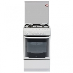 Плита газовая De Luxe 5040.44Г (КР) ЧР белый, конфорок 4 шт, духовка 46 л, 50 см x 85 см x 50 см, фото3