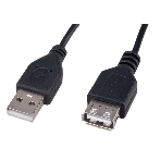 Кабель-удлинитель USB2.0 Гарнизон GCC-USB2-AMAF-3M, AM/AF, медь, 3м, черный, пакет, фото4