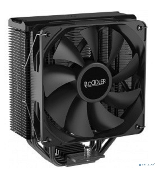 Кулер PCCooler Paladin EX400 черный 120мм алюминий+медь 1800rpm 28.6db 4-pin 180W 157мм