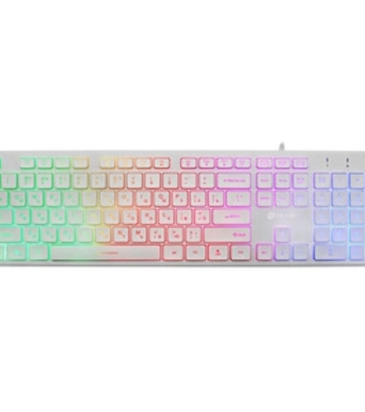 Клавиатура Oklick 550ML проводная, USB Type-A, белый