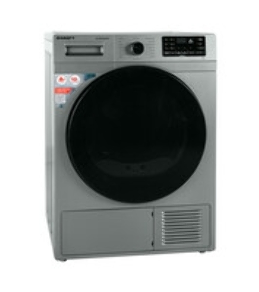 Сушильная машина Kraft KF-DM1002HPG серый, 10 кг, сушка - тепловой насос, программ - 15, 60 x 84 x 62 см