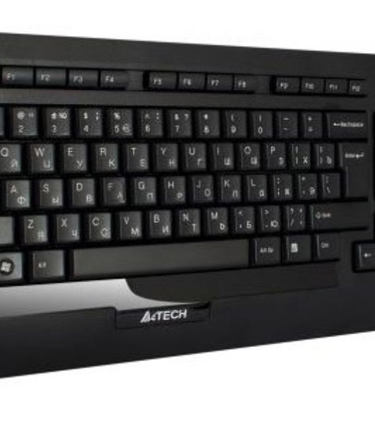 Комплект клавиатура+мышь A4TECH 9300F беспроводной, USB, 2000 DPI, чёрный