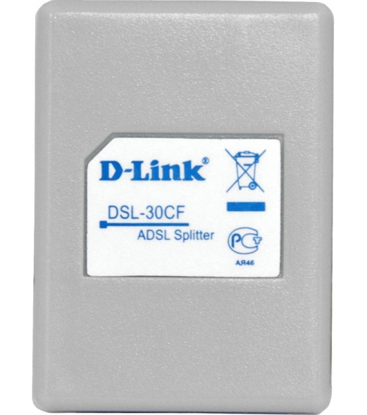 Сплиттер xDSL D-Link DSL-30CF/RS RJ-11 ADSL Annex A