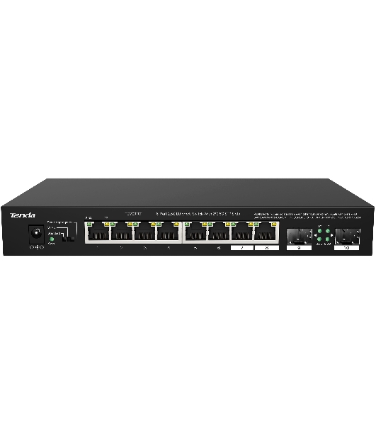 Коммутатор 8PORT 2.5G/2SFP TEM2010F Tenda