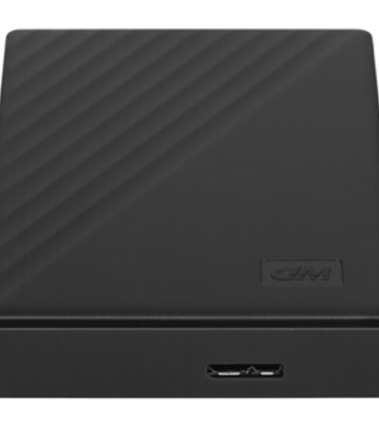Внешний HDD 2.5' Western Digital My Passport, 5TB, USB 3.2 Gen 1 Type-A, 5400 rpm, черный