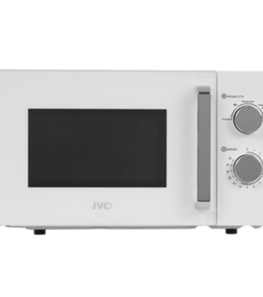 Микроволновая печь JVC JK-MW149M белый, 20 л, 700 Вт, переключатели - поворотный механизм