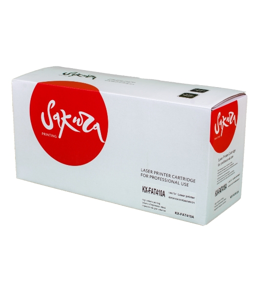 Картридж Sakura KXFAT410A для Panasonic KX-MB1500RU, KX-MB1520RU, KX-MB1530RU, KX-MB1536RU, черный, 2500 к.
