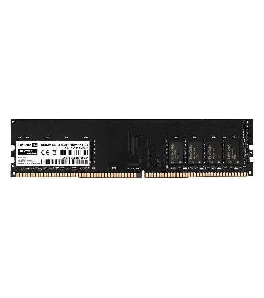 Оперативная память ExeGate, DDR4, 8GB (1x8 GB), 3200 MHz, CL19, DIMM, OEM