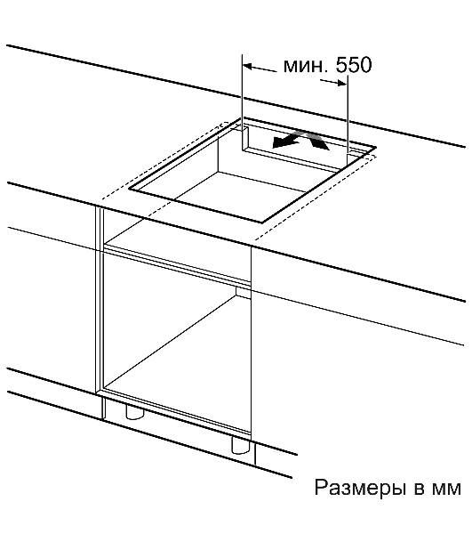 Индукционная варочная панель Bosch Serie 4 PUE611BB5E, индукционные, независимая, черный