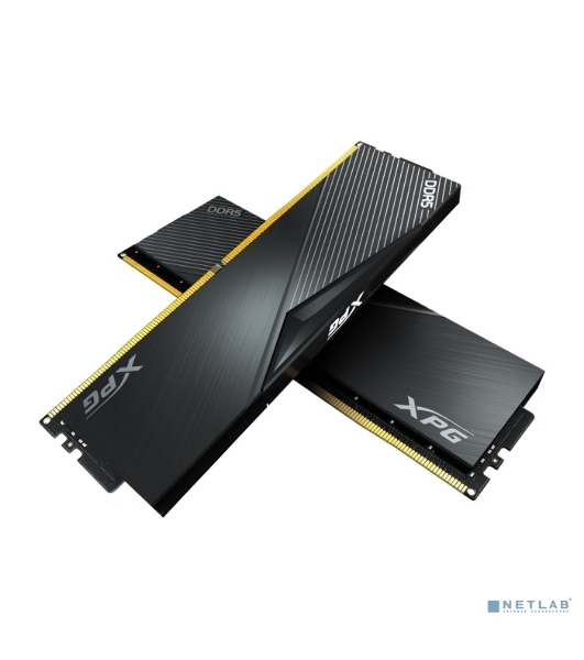 Оперативная память XPG Lancer, DDR5, 32GB (2x16GB), 6000MHz, CL30, DIMM, с радиаторами, черный