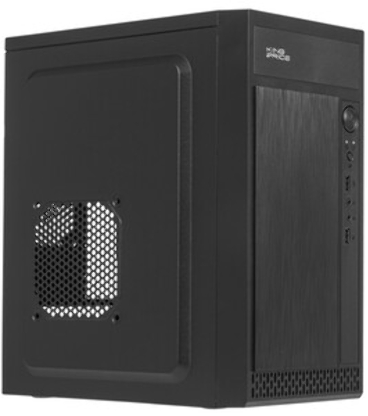 Компьютерный корпус KingPrice KPCC-MN211 черный без БП mATX 1x80мм 2x120мм 2xUSB 2.0 audio