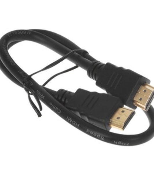 Кабель Cablexpert HDMI CC-HDMI4-0.5M, 19M/19M, v2.0, медь, позол.разъемы, экран, 0.5м, черный, пак