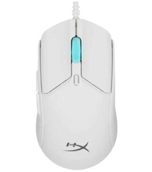 Мышь проводная HyperX Pulsefire Haste 2 белый, 26000 dpi, USB, кнопки - 6