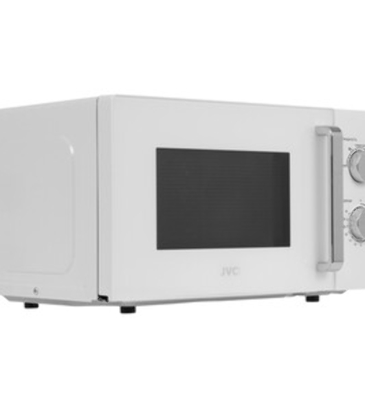Микроволновая печь JVC JK-MW149M белый, 20 л, 700 Вт, переключатели - поворотный механизм