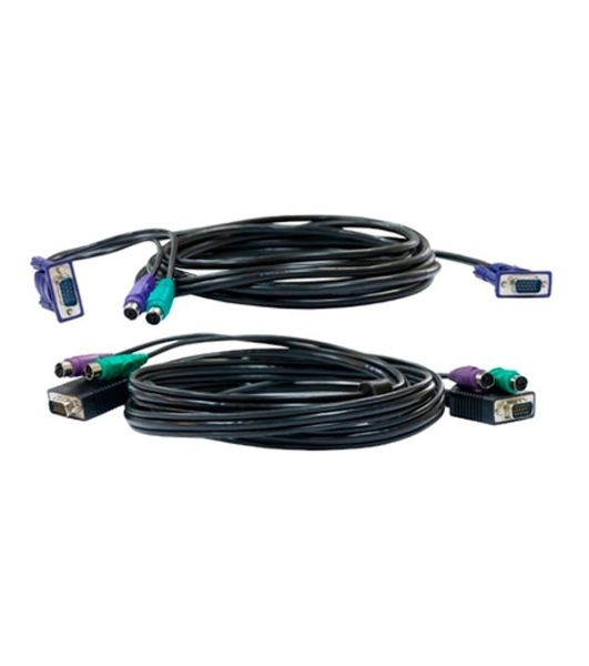 Набор кабелей D-LINK DKVM-CB3 для DKVM - 2хPS/2,1xVGA, 3м