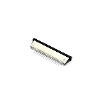 Разъем FPC Half Coverage Bottom Contact 1.0K-BX-16PWB 16 pin высота 2мм шаг 1мм, фото4