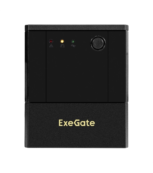 Источник бесперебойного питания ExeGate Power NB-2200.LED.AVR.8C13.USB (2200VA/1300W, LED, AVR, 8*C13, USB, батарея 12V 9Ah - 2 шт., металлический корпус, Black)