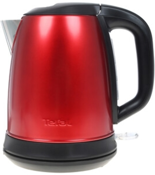 Электрочайник Tefal KI270530 красный, 1.7 л, 2400 Вт, скрытый нагревательный элемент