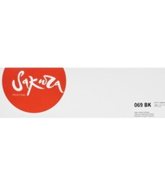 Картридж Sakura 069BK (5094C002) для Сanon, черный, 2100к.