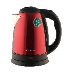 Чайник электрический Scarlett SC-EK21S76 2 л, 1800 Вт, красный (корпус: нержавеющая сталь), фото 1