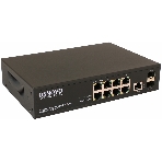 Коммутатор Osnovo SW-80802/L(150W) 8G 2SFP 8PoE+ 150W управляемый, фото4