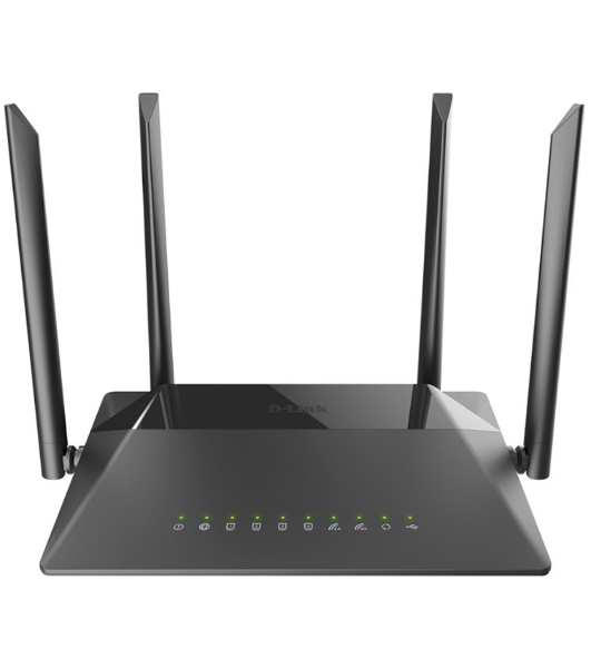 Маршрутизатор беспроводной D-Link DIR-841/RU/A1B, Wireless AC1200 Dual-Band Router with 1 10/100/1000Base-T WAN port and 410/100Base-TX LAN ports.802.11b/g/n compatible, 802.11AC up to 866Mbps,1 10/100/1000Base-T WAN port, 4