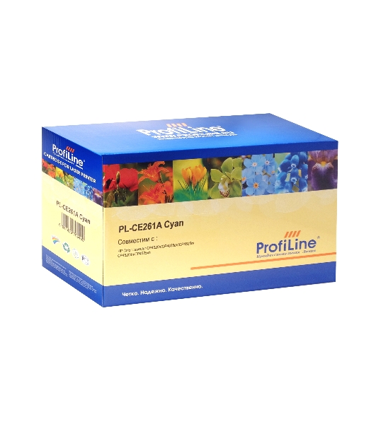 Картридж лазерный ProfiLine PL-CE261A для принтеров HP CLJ CP4525DN/CP4525N/CP4525XH Cyan 11000 копий