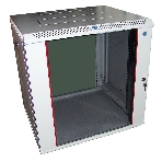 Шкаф настенный ЦМО ШРН-М-12.500 12U 600x520мм пер.дв.стекл съемные бок.пан. 50кг серый, фото19