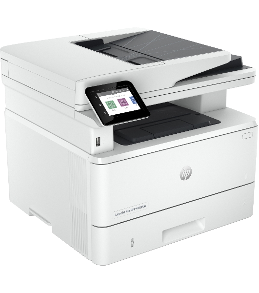 МФУ лазерное HP LaserJet Pro 4103fdn (2Z628A), A4, ч/б, печ. до 40 стр/мин., скан. до 29 стр/мин. (ч/б) 20 стр/мин. (цвет), 1200 x 1200 dpi, USB, RJ-45, Air Print, Mopria