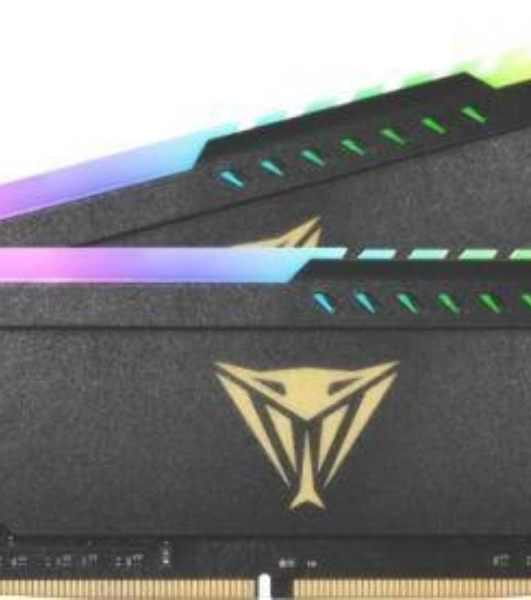 Оперативная память Patriot Viper Steel, DDR4, 64GB (2x32GB), 3600MHz, CL20, DIMM, с радиатором, RGB, черный