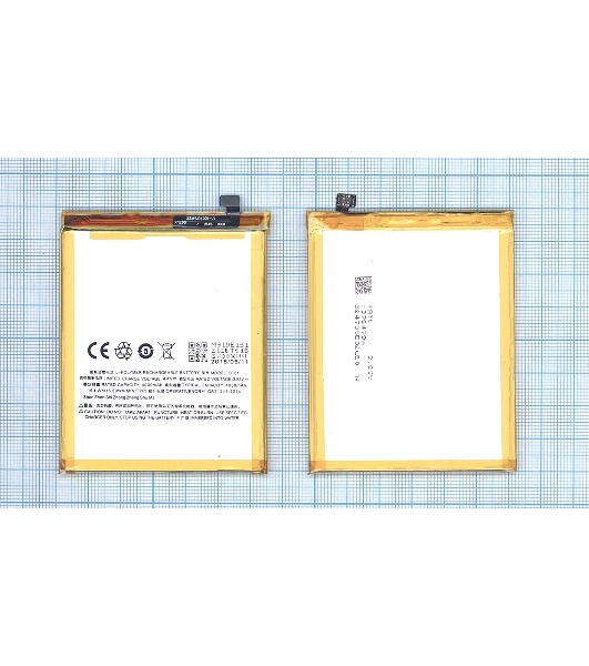 Аккумуляторная батарея BT61-A для MeiZu M3 Note 4000mAh/15.40Wh 3,85V