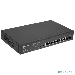 Коммутатор TP-Link JetStream 10-Port Gigabit Smart Switch with 8-Port PoE+, 8× Gigabit PoE+ Ports, 2× Gigabit SFP Slots, 802.3at/af, 150 W PoE Power, 1U 13-inch Rack-mountable Steel CaseIntegration with Omada SDN Controller, 802.1Q VLAN, STP/RSTP/MSTP, IGMP Snoopi, фото19