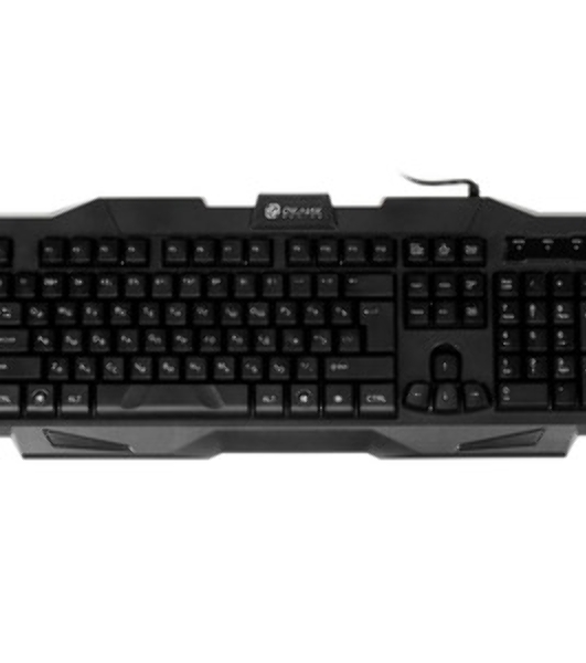Клавиатура Oklick 757G HW2 проводная, USB Type-A, чёрный
