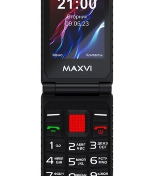 Мобильный телефон Maxvi E10ds красный
