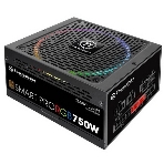 Блок питания Thermaltake Smart Pro RGb (PS-SPR-0750FPCBEU-R), 750Вт, 80 PLUS Bronze, 140мм, модульный, черный, фото 1