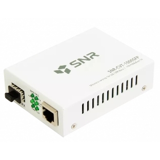 Медиаконвертер SNR 10/100/1000-Base-T/100/1000Base-FX с SFP-портом