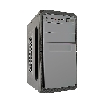 Компьютерный корпус ExeGate EX284024RUS Minitower BA-202 Black, mATX, AA400, 80мм, 2хUSB, Audio, фото 1