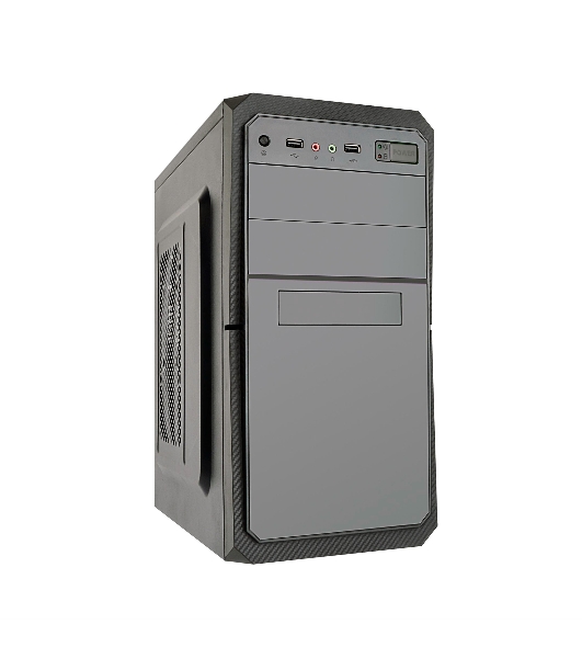 Компьютерный корпус ExeGate EX284024RUS Minitower BA-202 Black, mATX, AA400, 80мм, 2хUSB, Audio