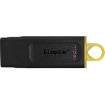 Флешка USB Kingston DataTraveler Exodia (DTX/128GB), 128Gb, USB 3.2 Gen 1, R/W 200/60, черный/желтый, фото2