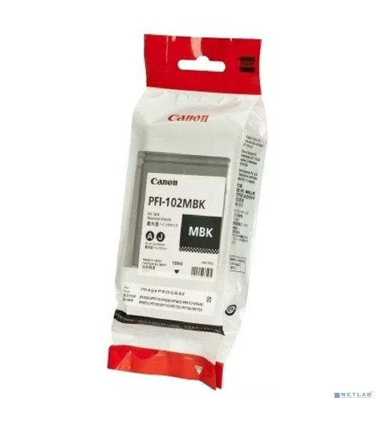Картридж струйный Canon PFI-102MBk (0894B001) матовый черный, 130 мл., для iPF500/600/700