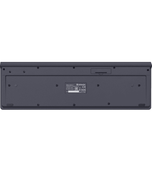 Клавиатура беспроводная Defender ULTRAMATE SM-535 RU USB, радиоканал, черный