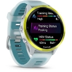 Умные часы Garmin Forerunner 970, 1.4' AMOLED, Wi-Fi, Bluetooth, NFC, 50м, белый / желтый / бирюзовый, фото11