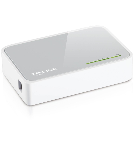 Коммутатор TP-Link SOHO TL-SF1005D Коммутатор 5-port 10/100M mini Desktop Switch, 5 10/100M RJ45 ports, Plastic case
