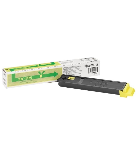 Картридж лазерный Kyocera TK-895Y (1T02K0ANL0) желтый для FS-C8020MFP/C8025MFP/FS-C8520MFP/C8525MFP 6000 стр