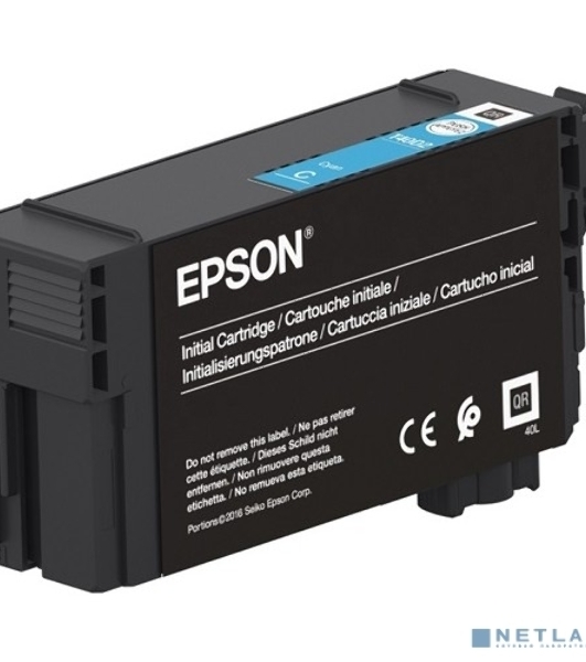 Картридж струйный голубой повышенной емкости T40D240 для SureColor SC-T3100/T3100N/T5100/T5100N
