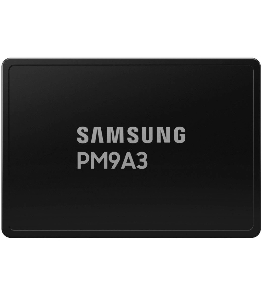 Накопитель SSD Samsung Enterprise, 15.36Tb, PCIe 4.0 x4, 2.5', U.2, NVMe, R/W 6800/4000