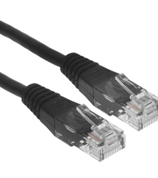 Патч-корд LANMASTER TWT UTP cat.5e, с заливными колпачками, 0.5 м, оранжевый