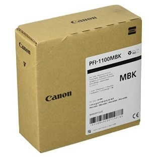 Картридж струйный Canon PFI-1100 MBK (0849C001) матовый черный (160 мл.) для Canon imagePROGRAF PRO-2000, PRO-4000, PRO-4000S, PRO-6000S
